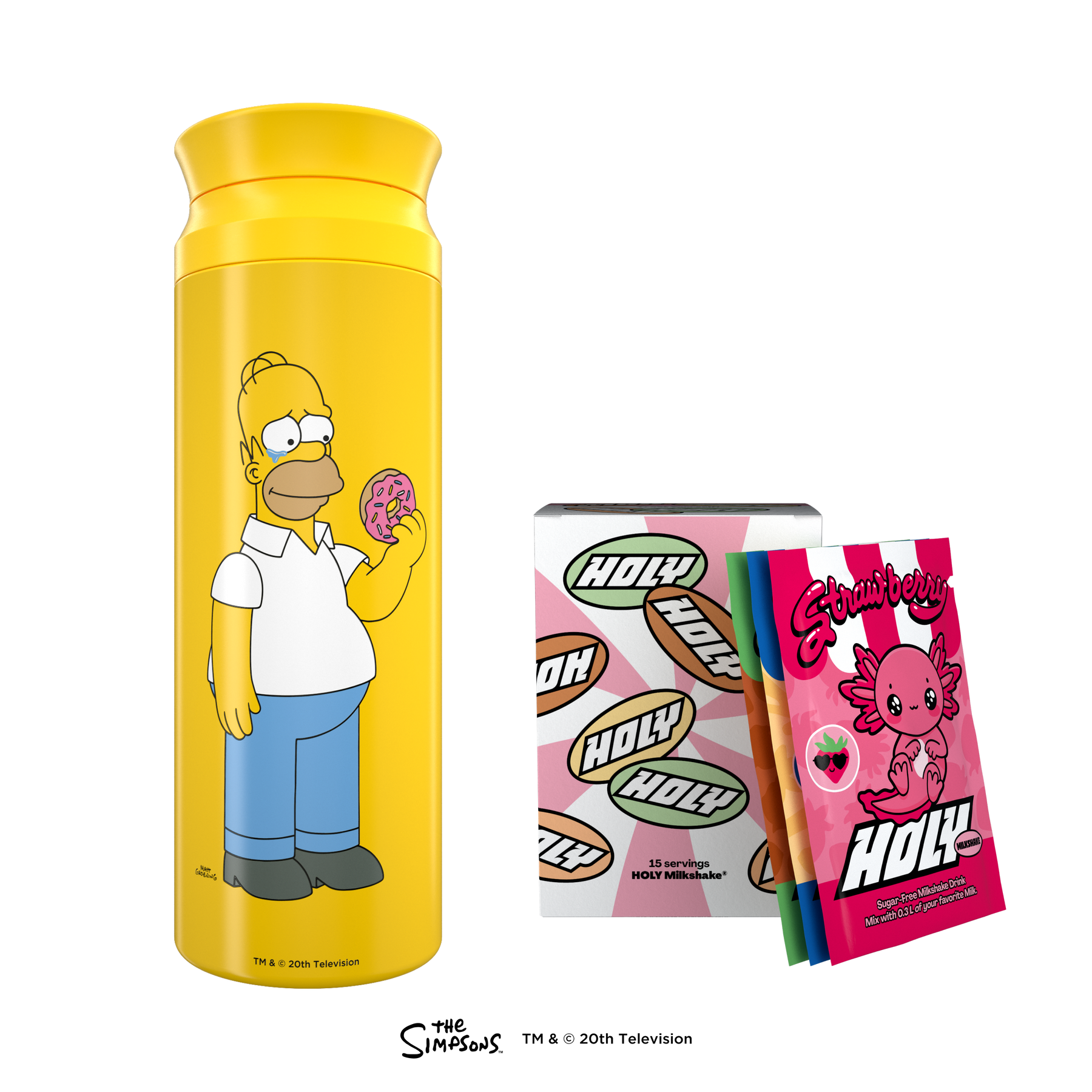 Milkshake Starter Set – Simpsonowie