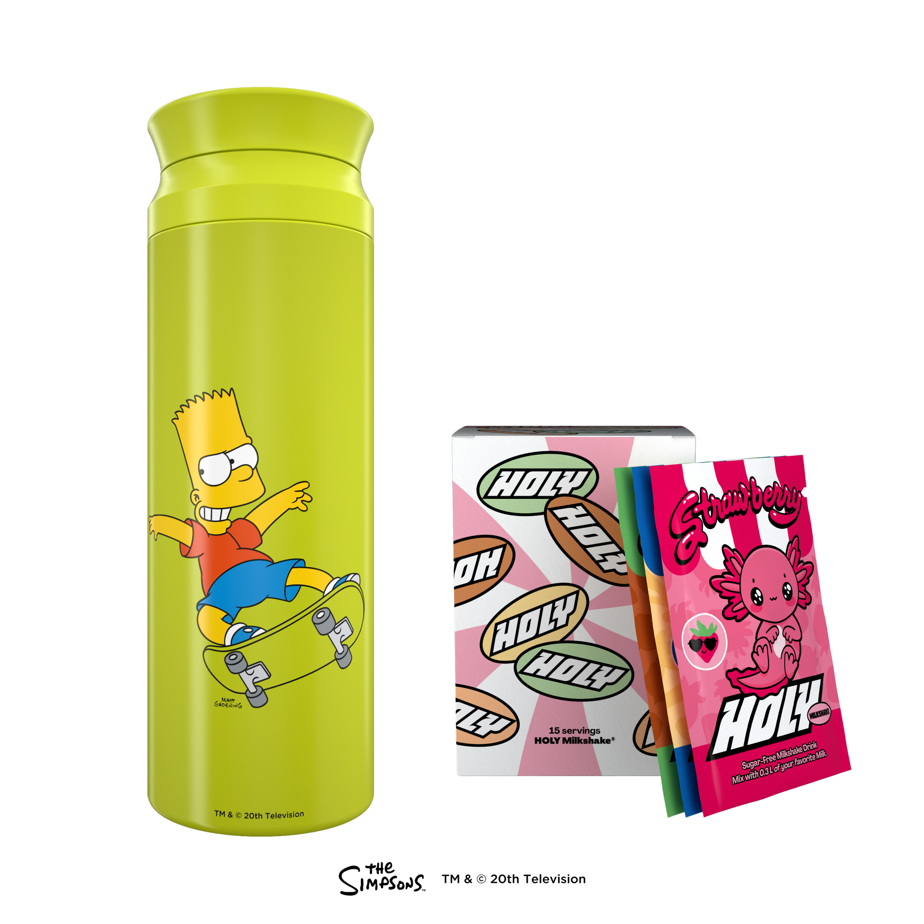Milkshake Starter Set –  Simpsonowie